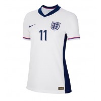 Camisa de Futebol Inglaterra Phil Foden #11 Equipamento Principal Mulheres Europeu 2024 Manga Curta